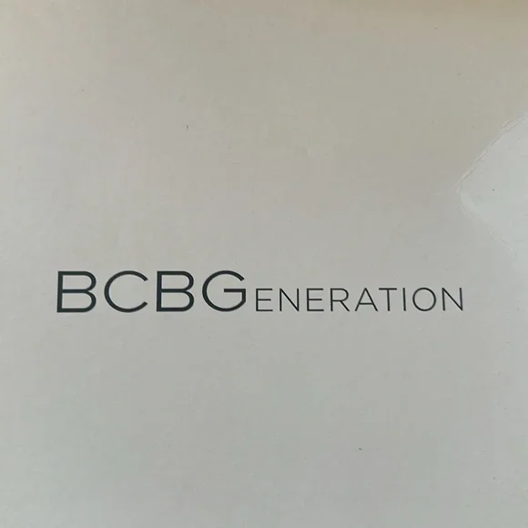 BCBGeneration open toe booties. Silver hardware as shown in pictures. - Picture 7 of 7